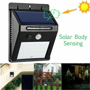 Solar Led Lights Outdoor Waterproof 20 30 Led Solar Lighting Garden Garland Light Bulb For Yard With Motion Sensor Spotlights